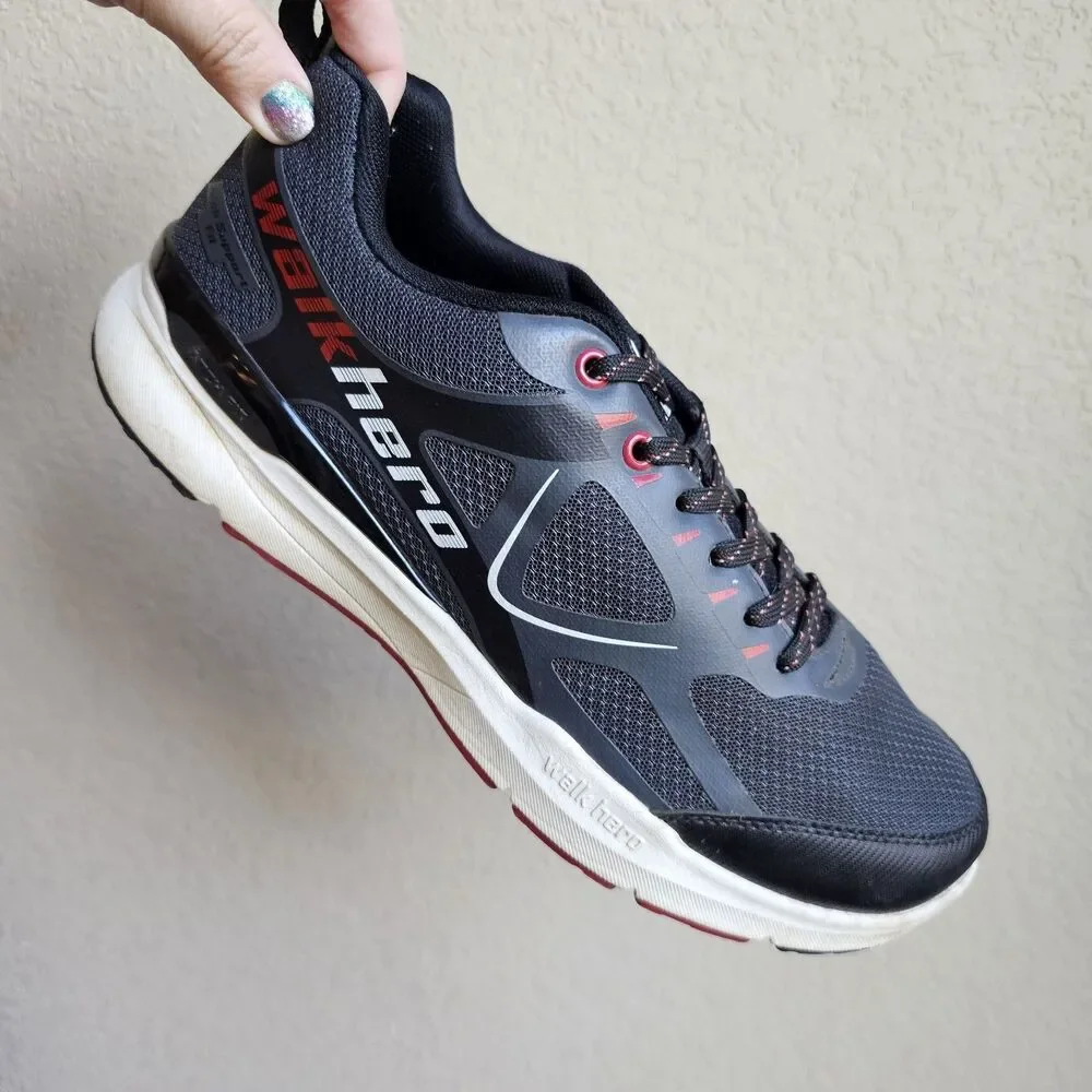 WalkHero Men’s Size 11 Air Stride Sneakers Arch Fit Walking Lifestyle